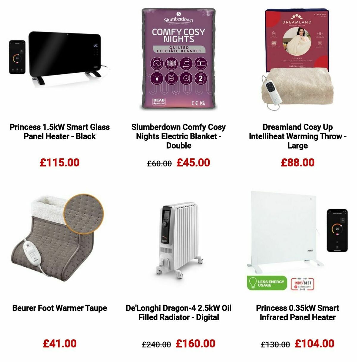 Argos Offers from 24 January