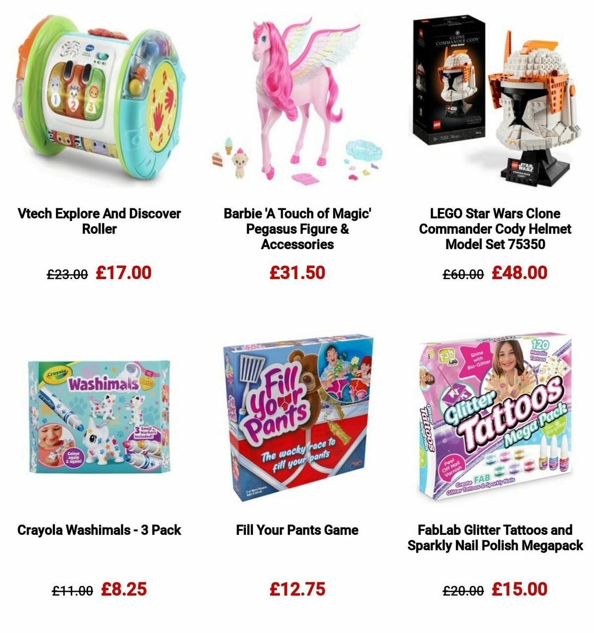 Argos Offers from 12 February