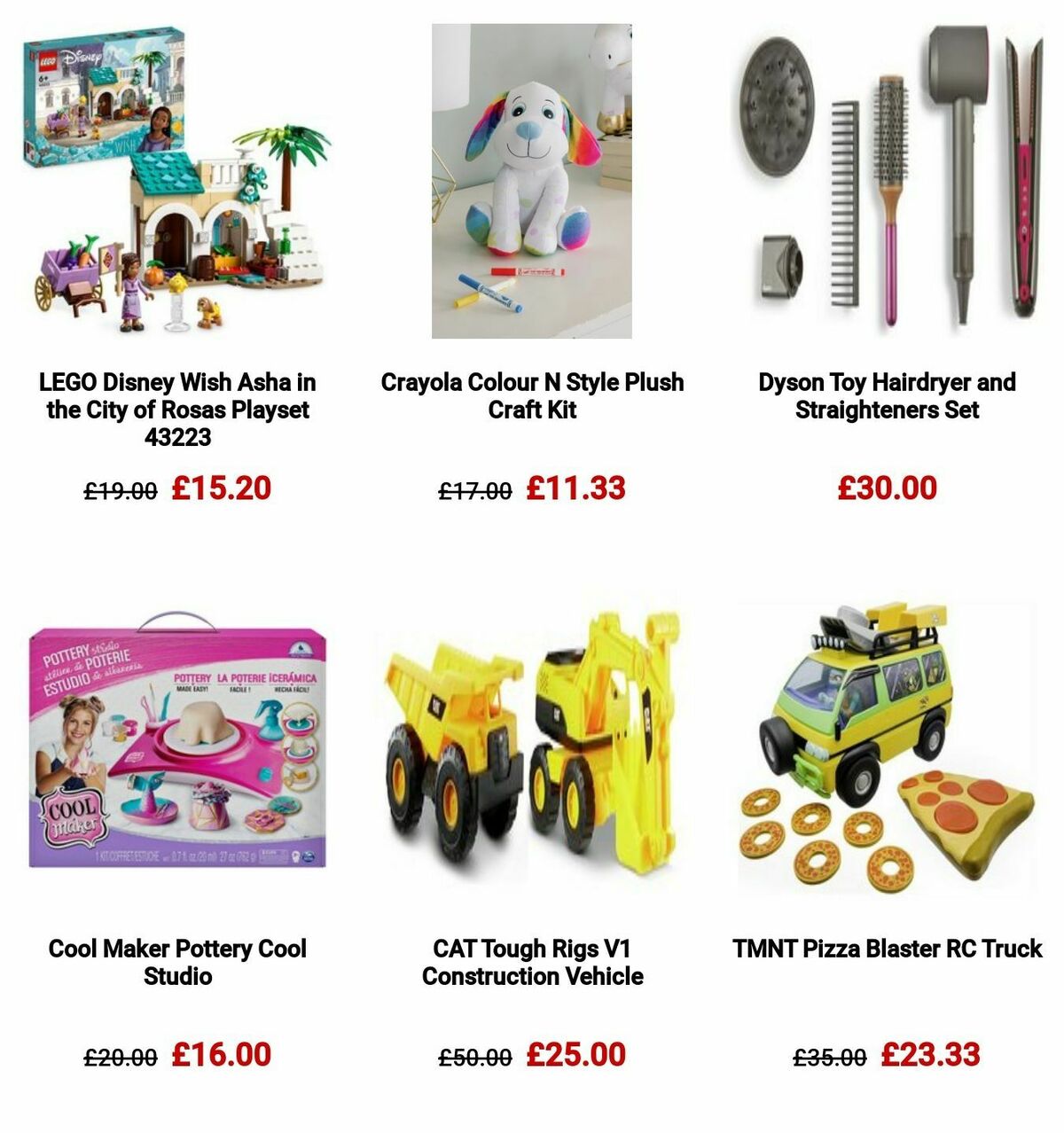 Argos Offers from 12 February