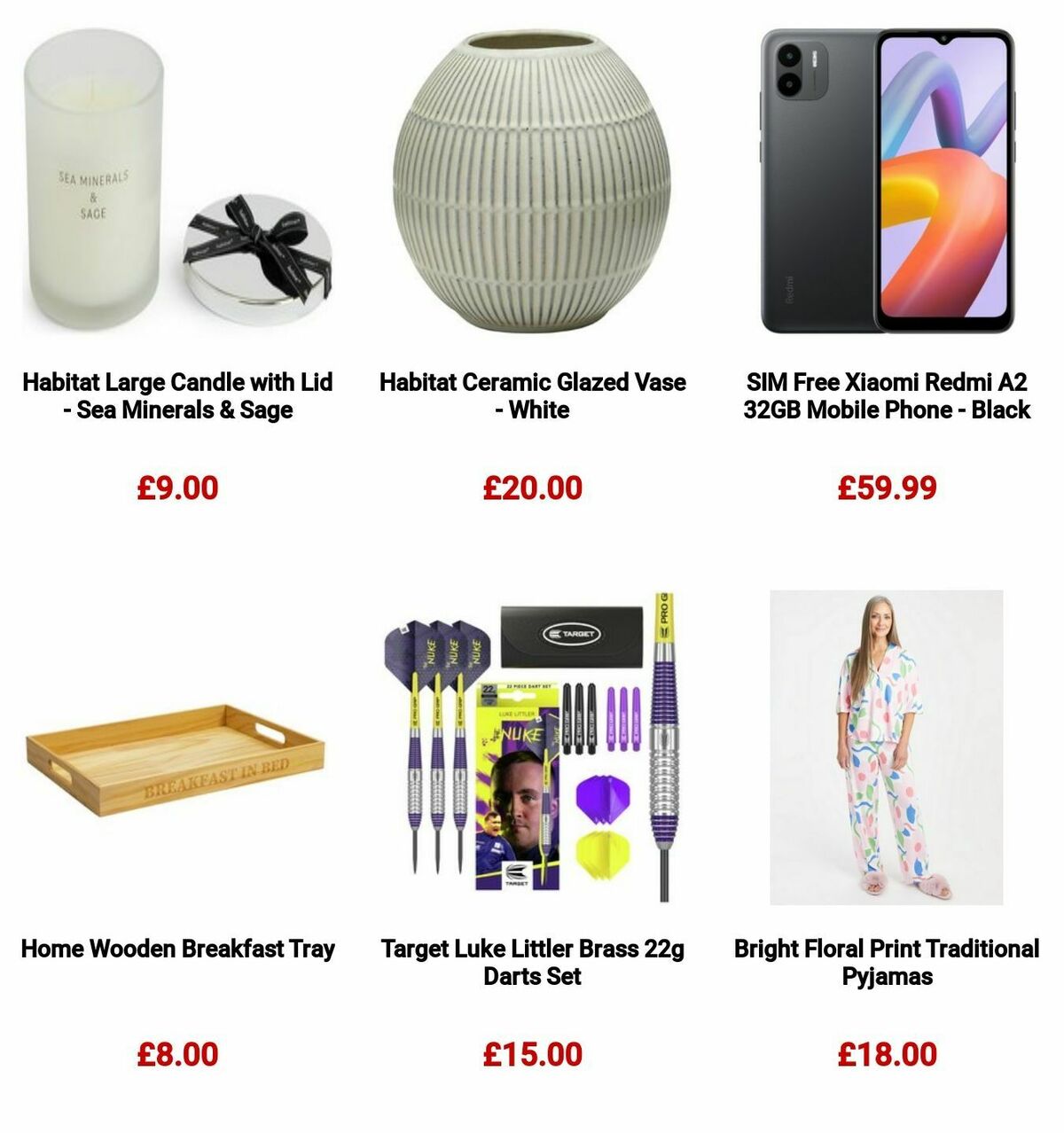 Argos Mother's Day Offers from 26 February
