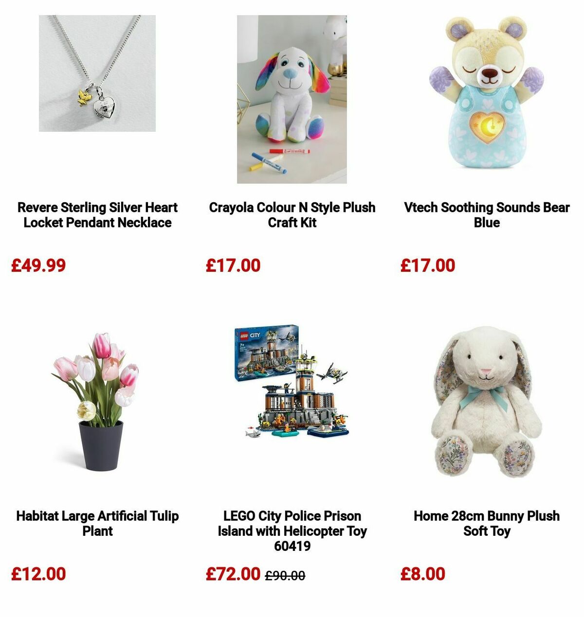 Argos Easter Offers from 11 March