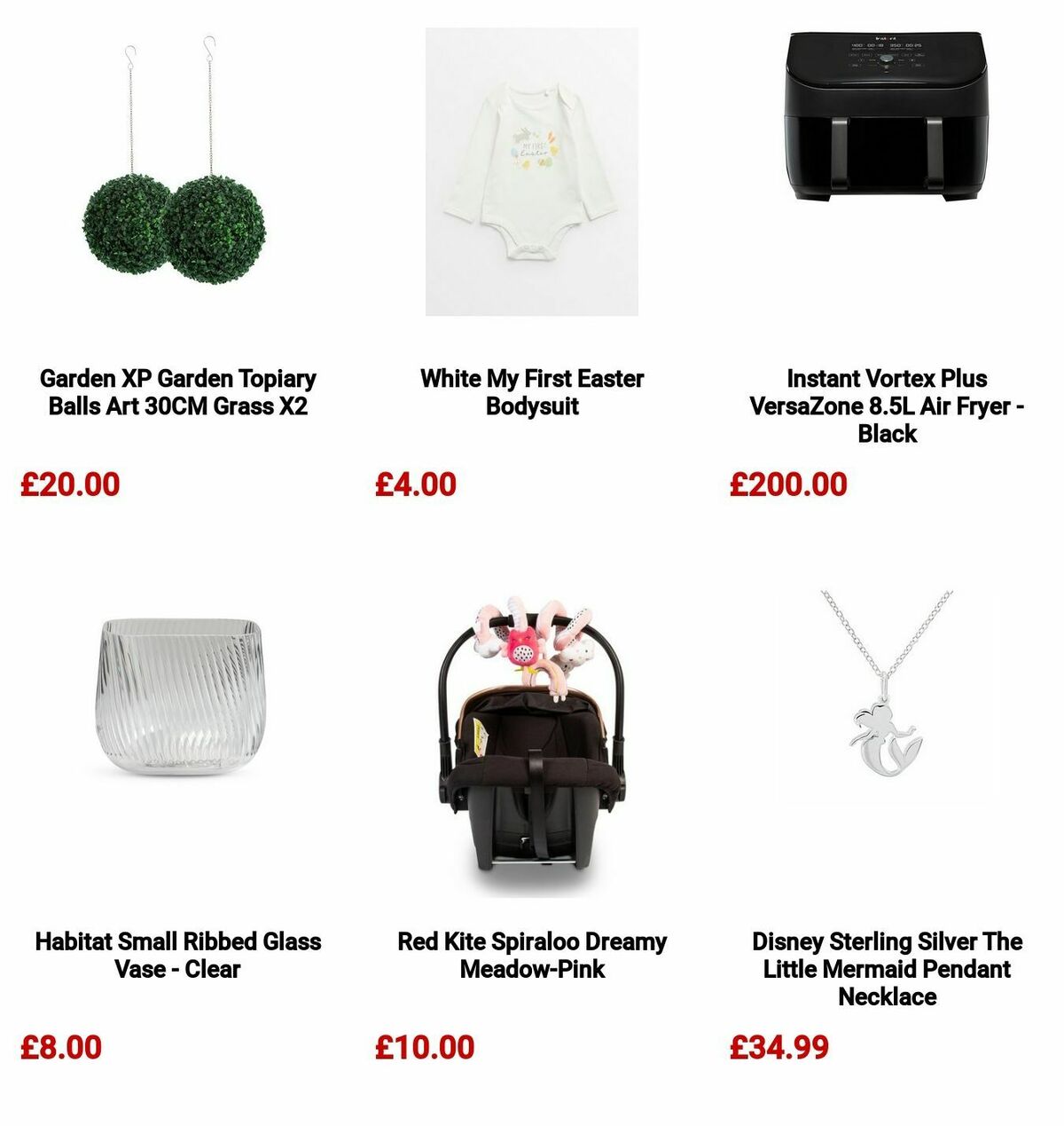 Argos Easter Offers from 11 March