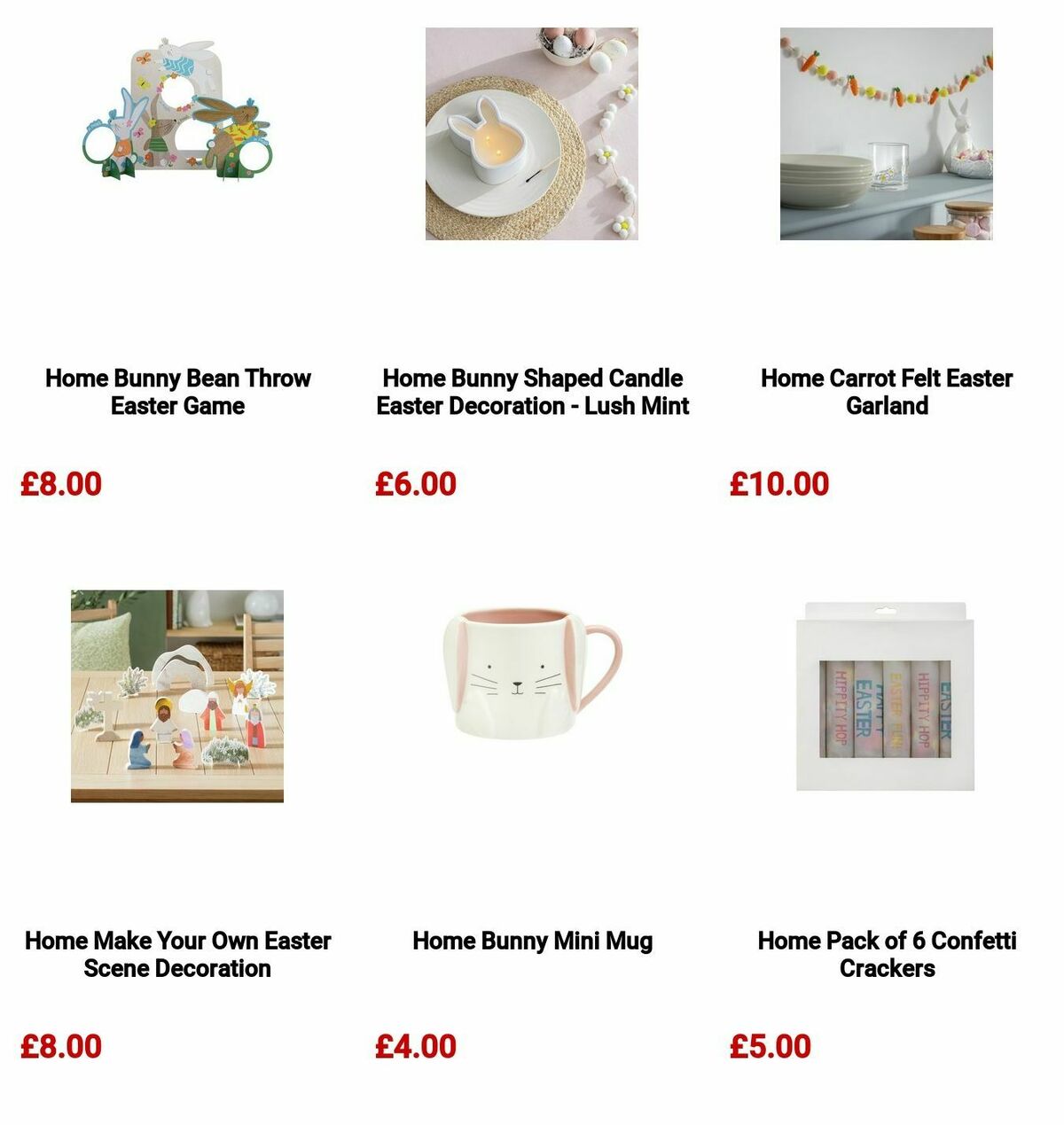Argos Easter Offers from 11 March