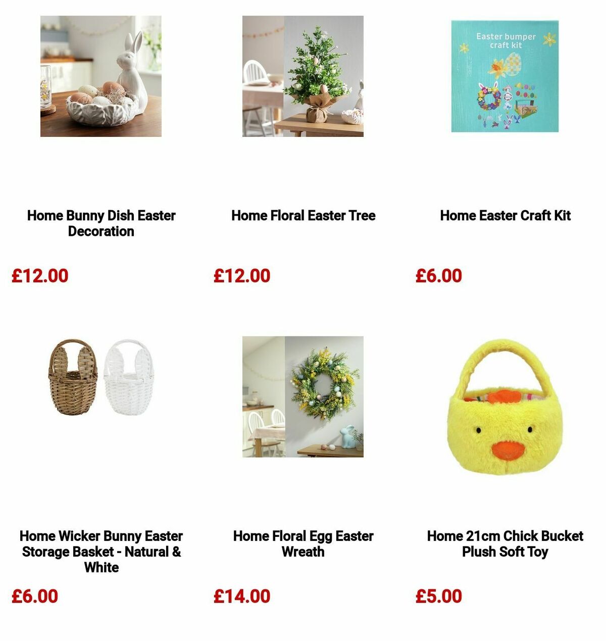 Argos Easter Offers from 11 March