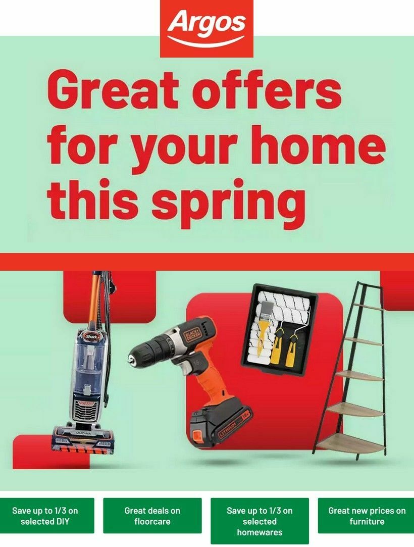 Argos Offers from 18 March