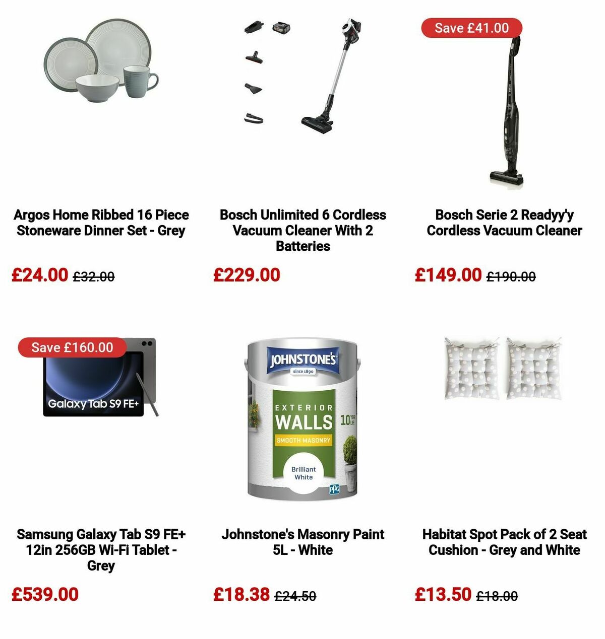 Argos Offers from 18 March