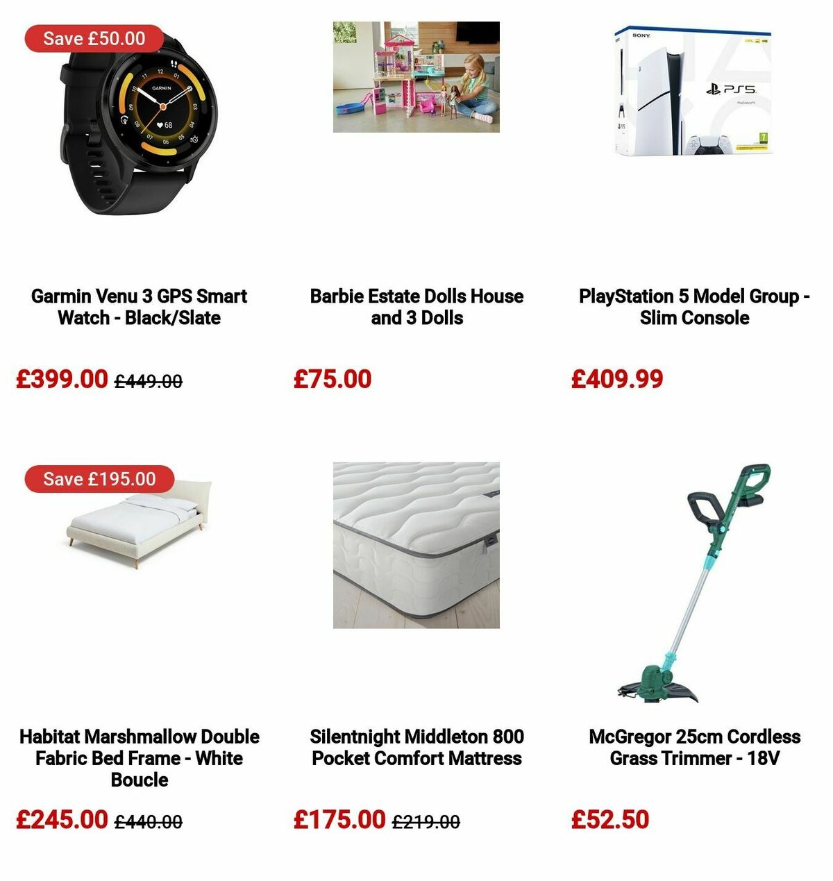 Argos Offers from 26 March