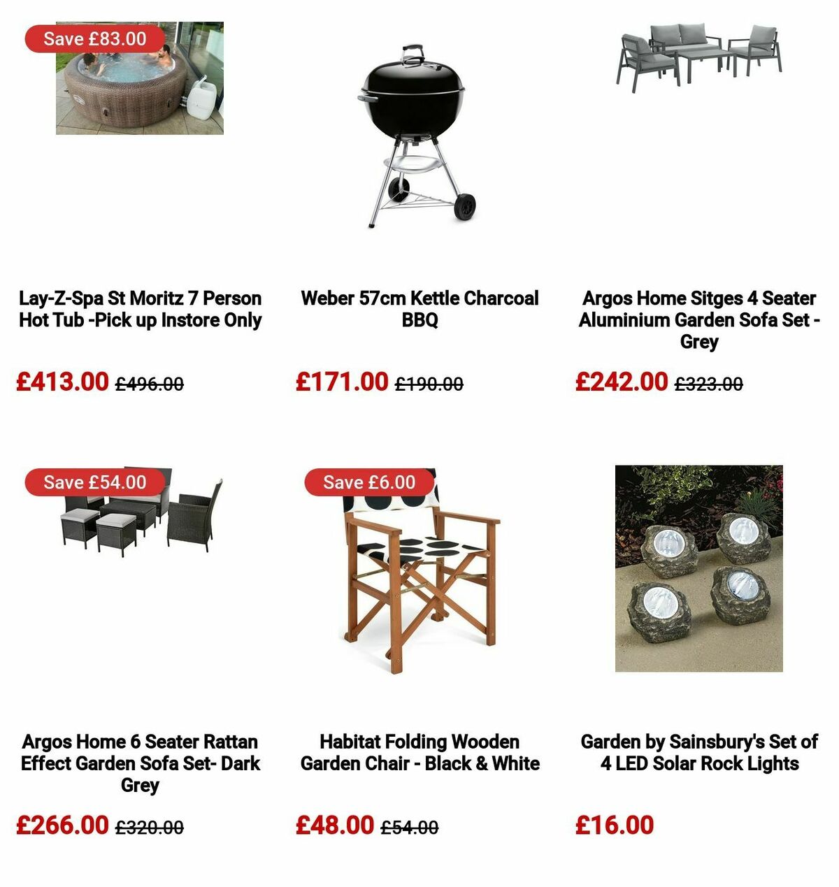 Argos Offers from 30 March