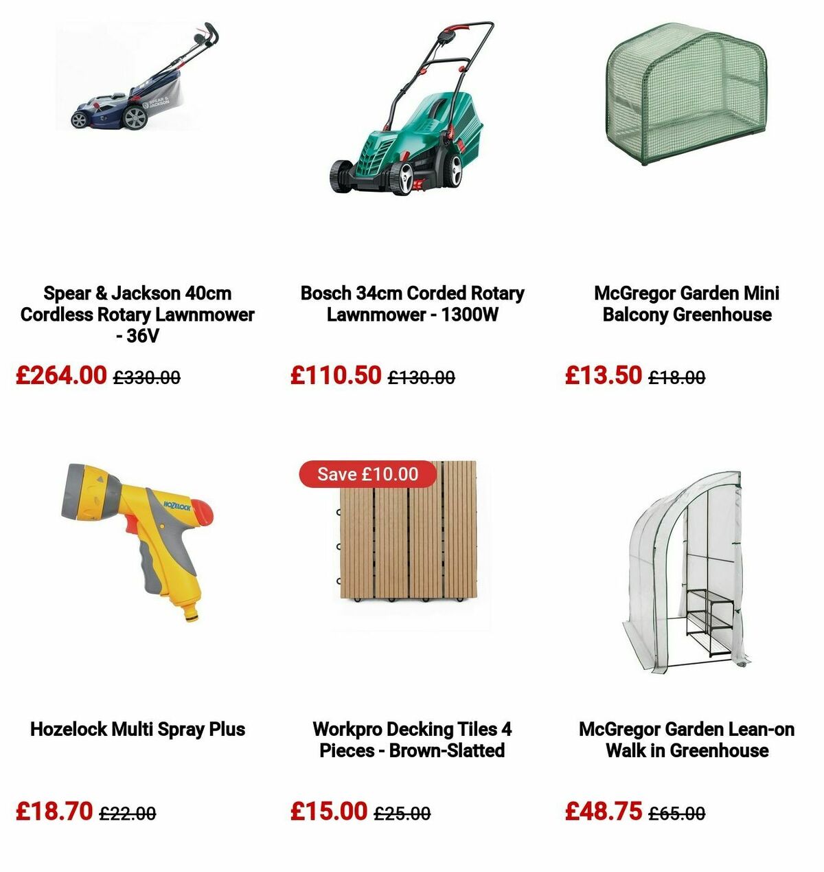 Argos Offers from 15 April