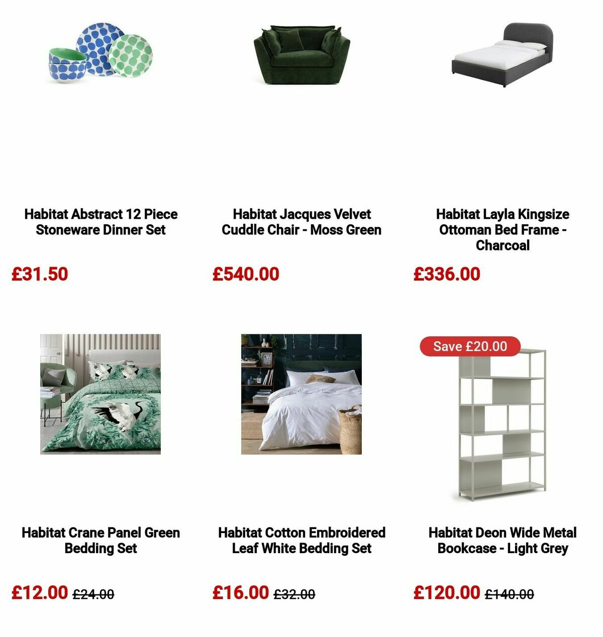 Argos Offers from 29 April