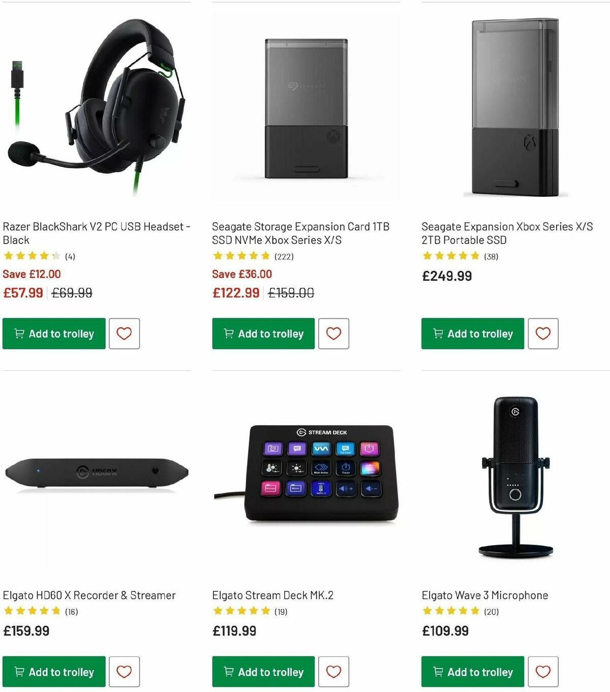 Argos Offers from 9 December