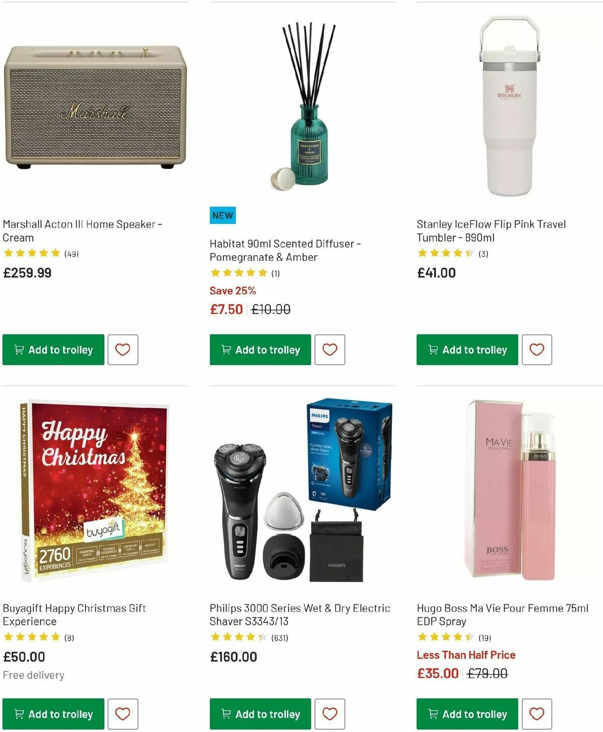 Argos Offers from 9 December