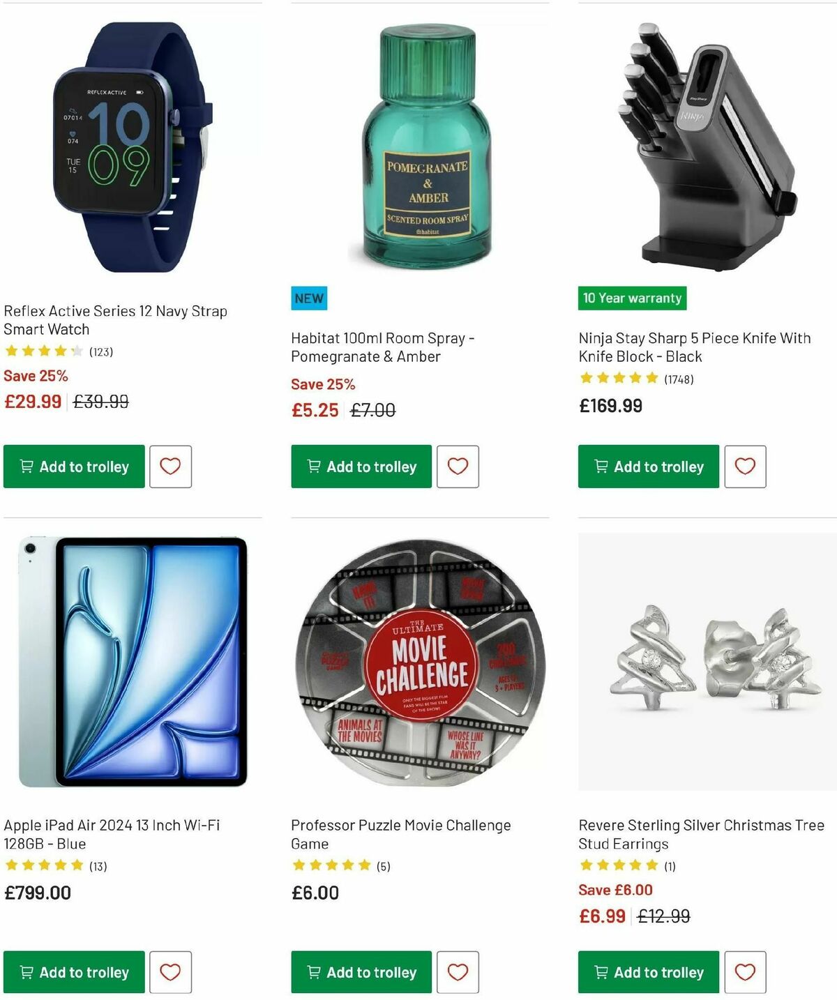 Argos Offers from 9 December