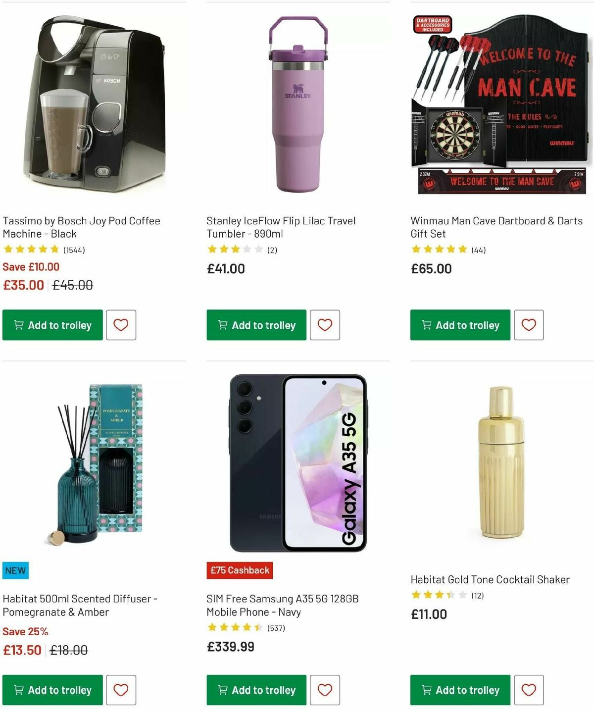 Argos Offers from 9 December