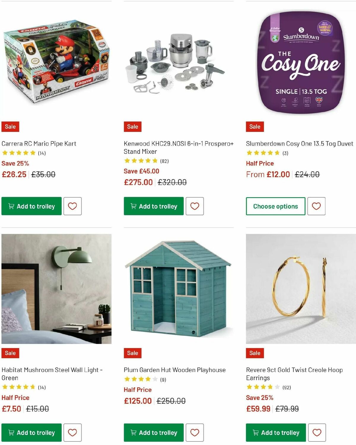 Argos Offers from 2 January