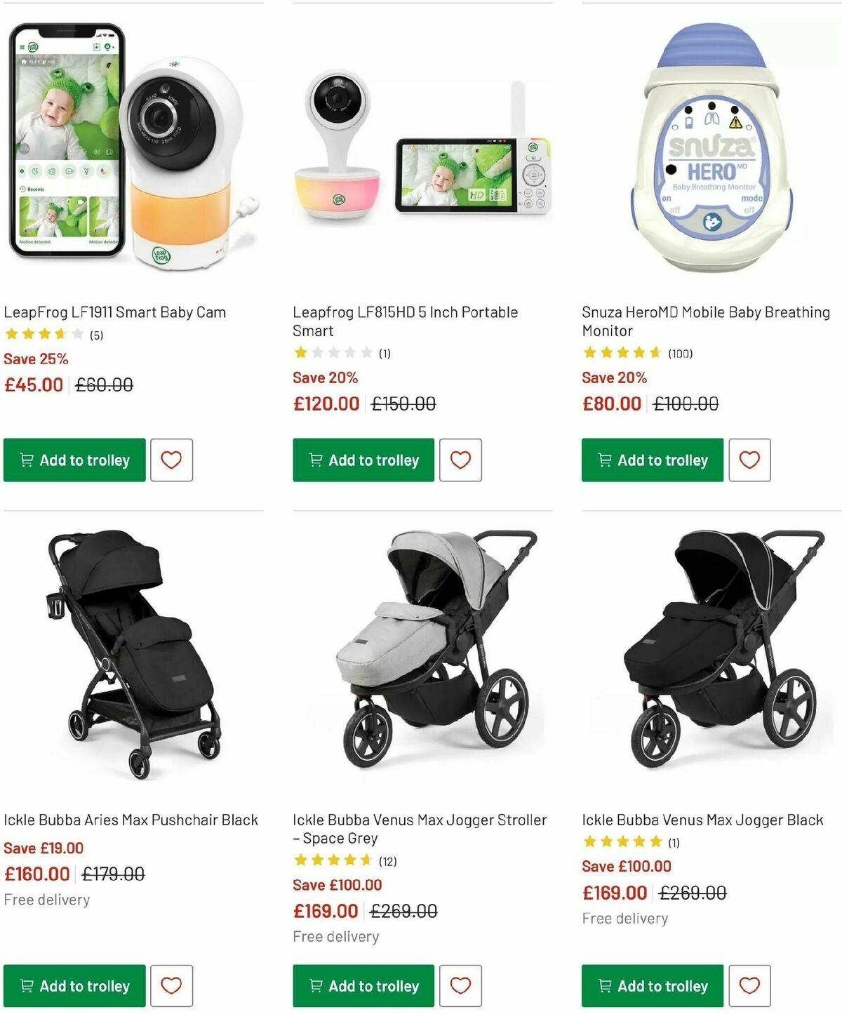 Argos Offers from 22 January