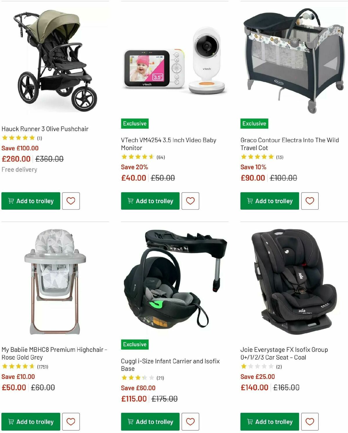 Argos Offers from 22 January