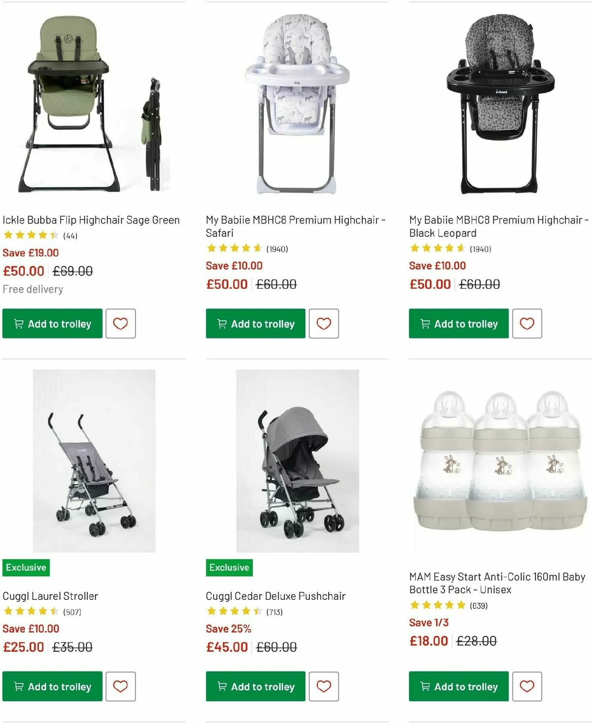 Argos Offers from 22 January