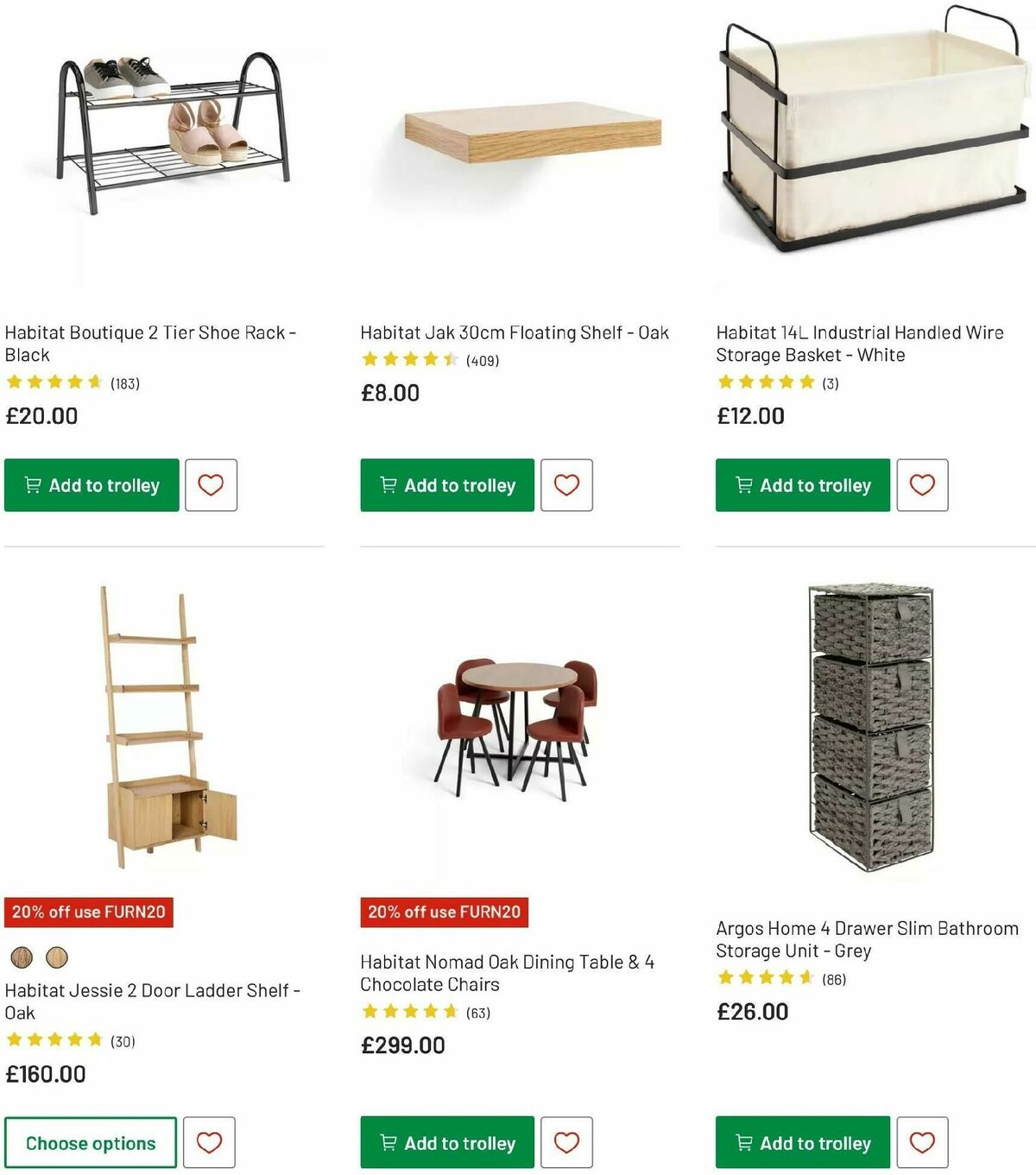 Argos Offers from 11 February