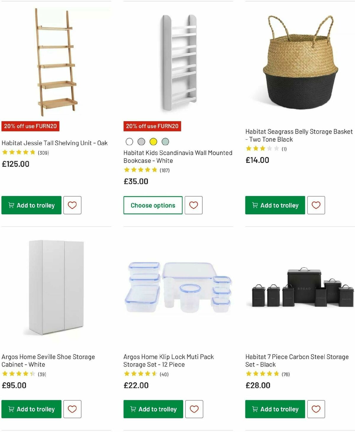 Argos Offers from 11 February