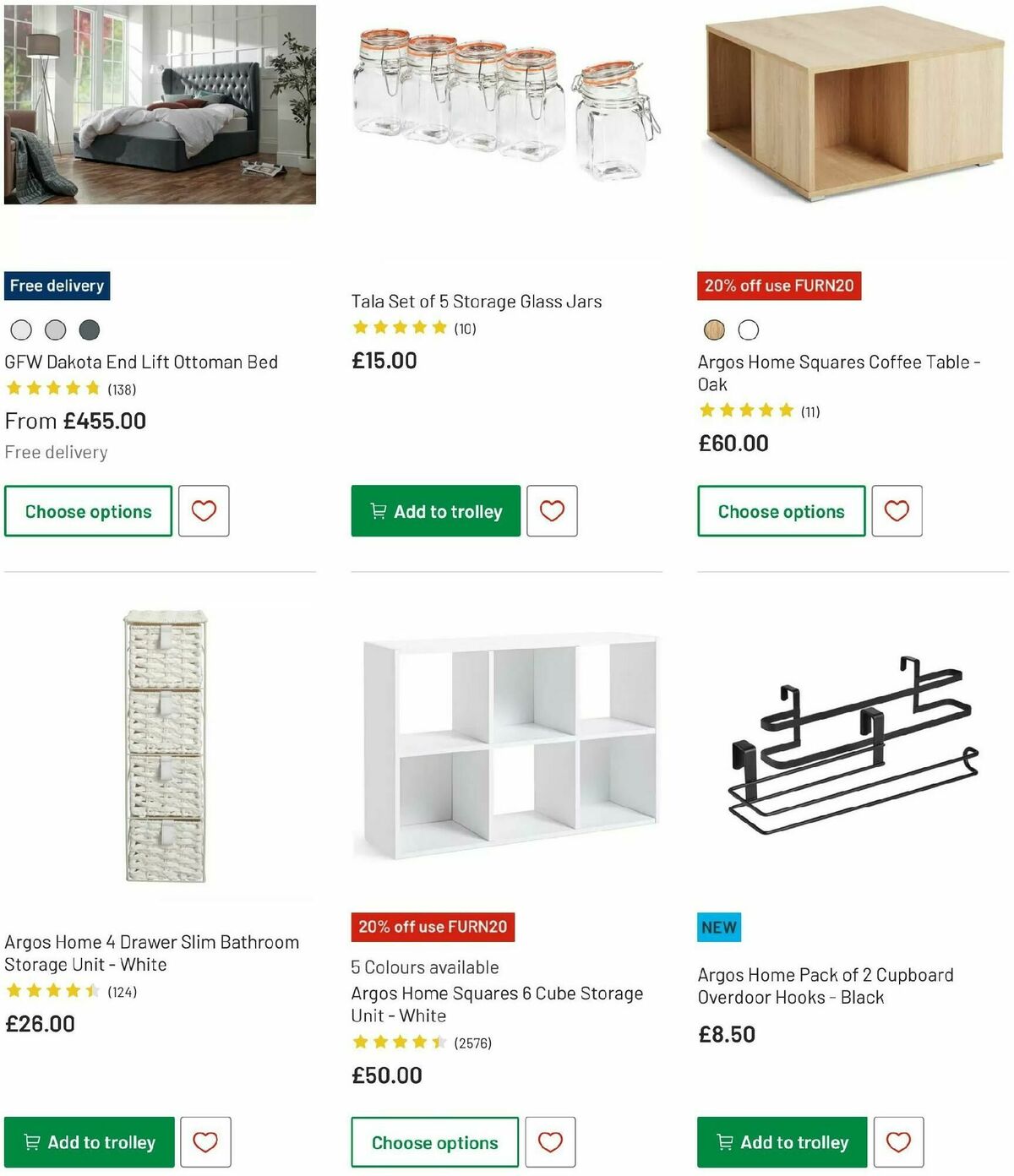 Argos Offers from 11 February