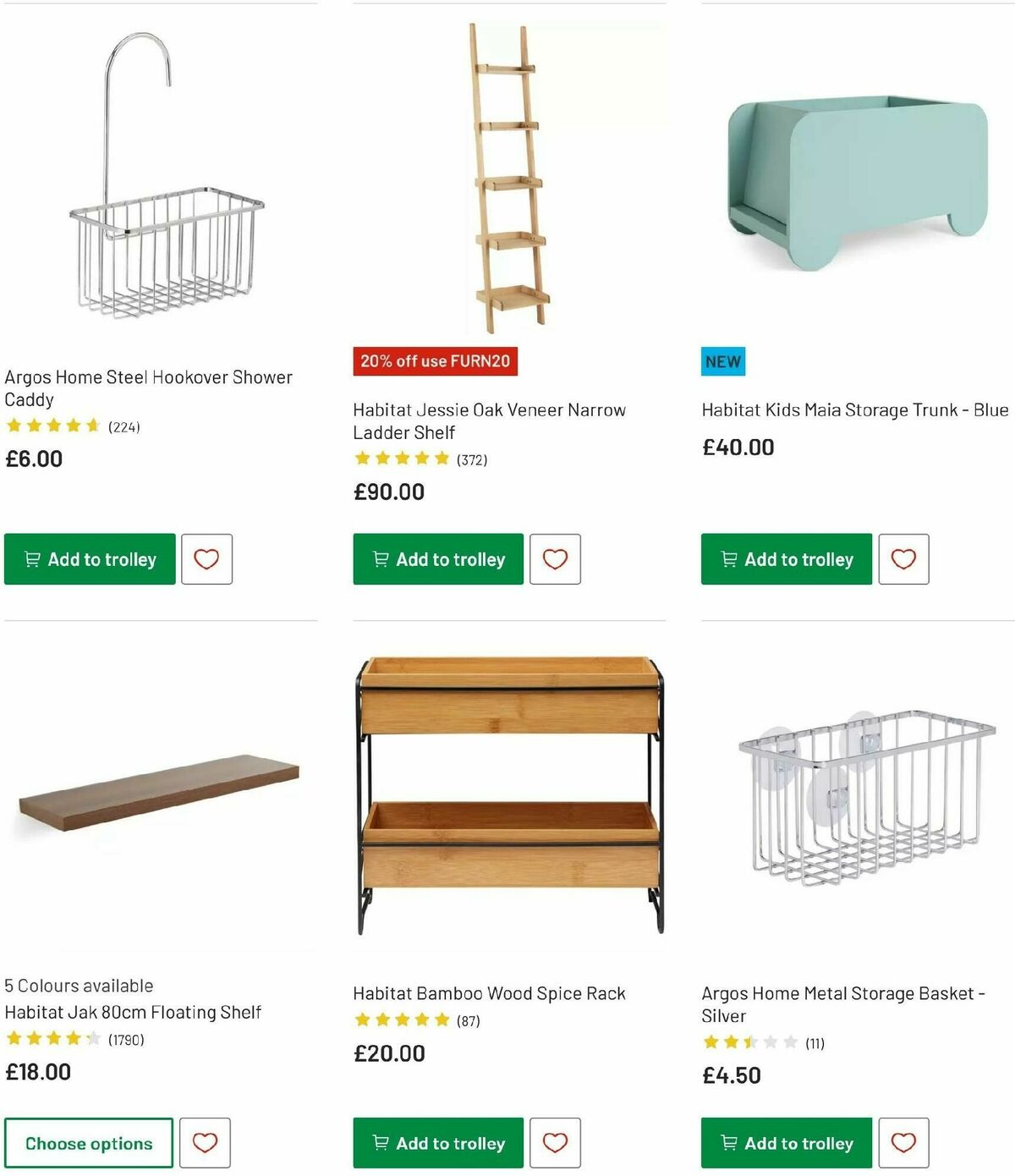 Argos Offers from 11 February