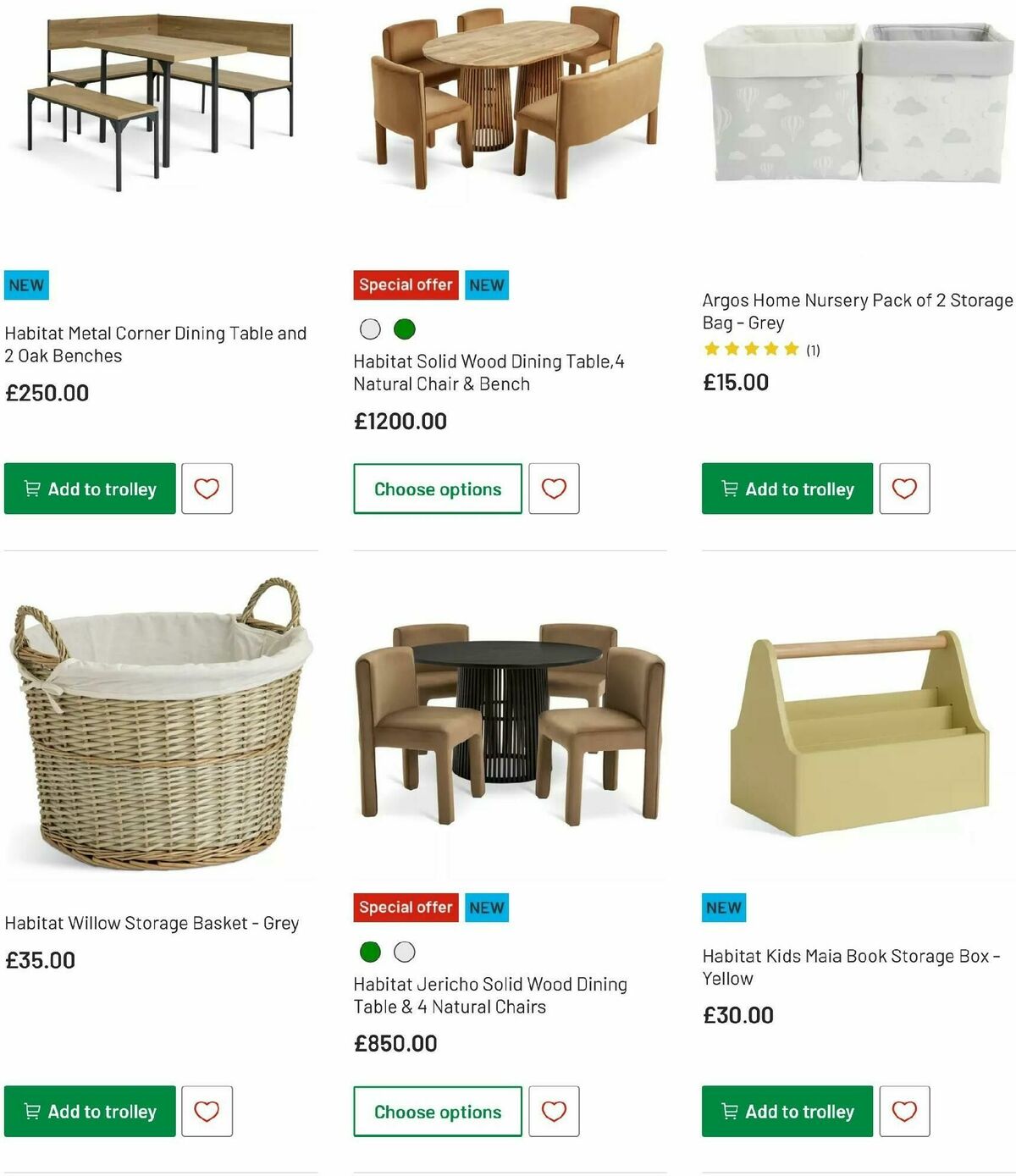 Argos Offers from 11 February