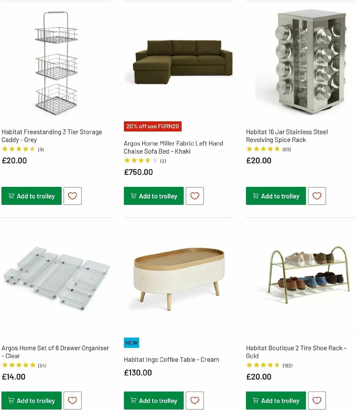 Argos Offers from 11 February