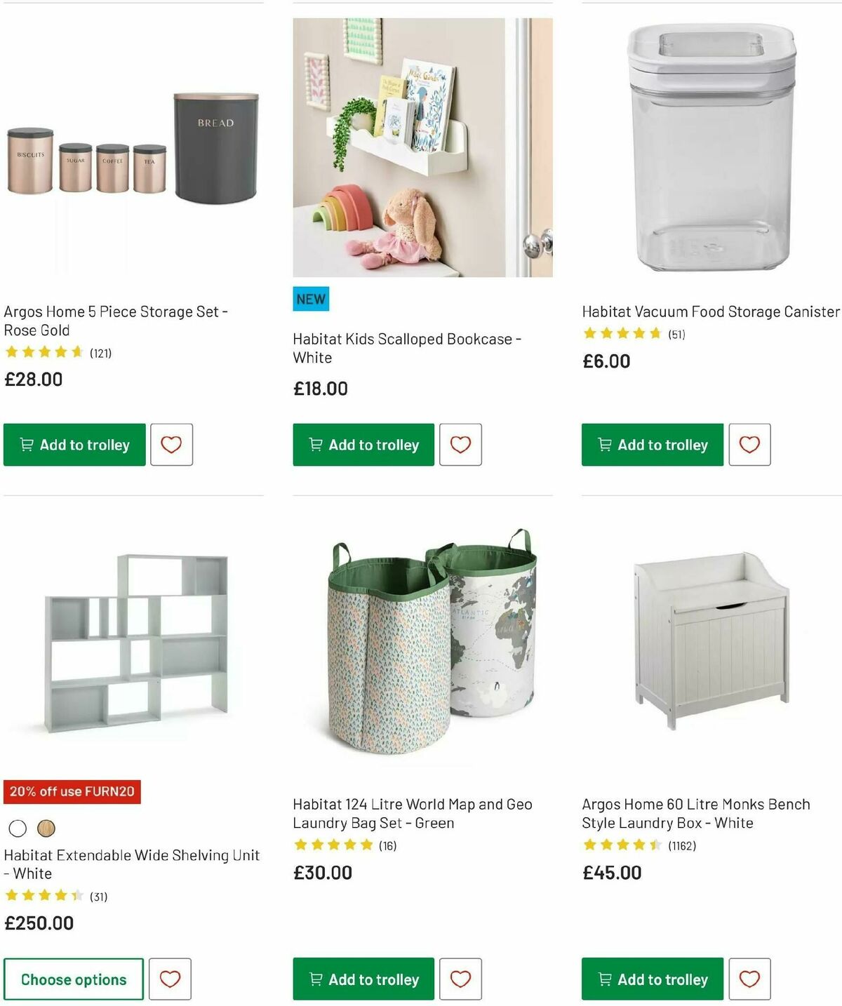 Argos Offers from 11 February