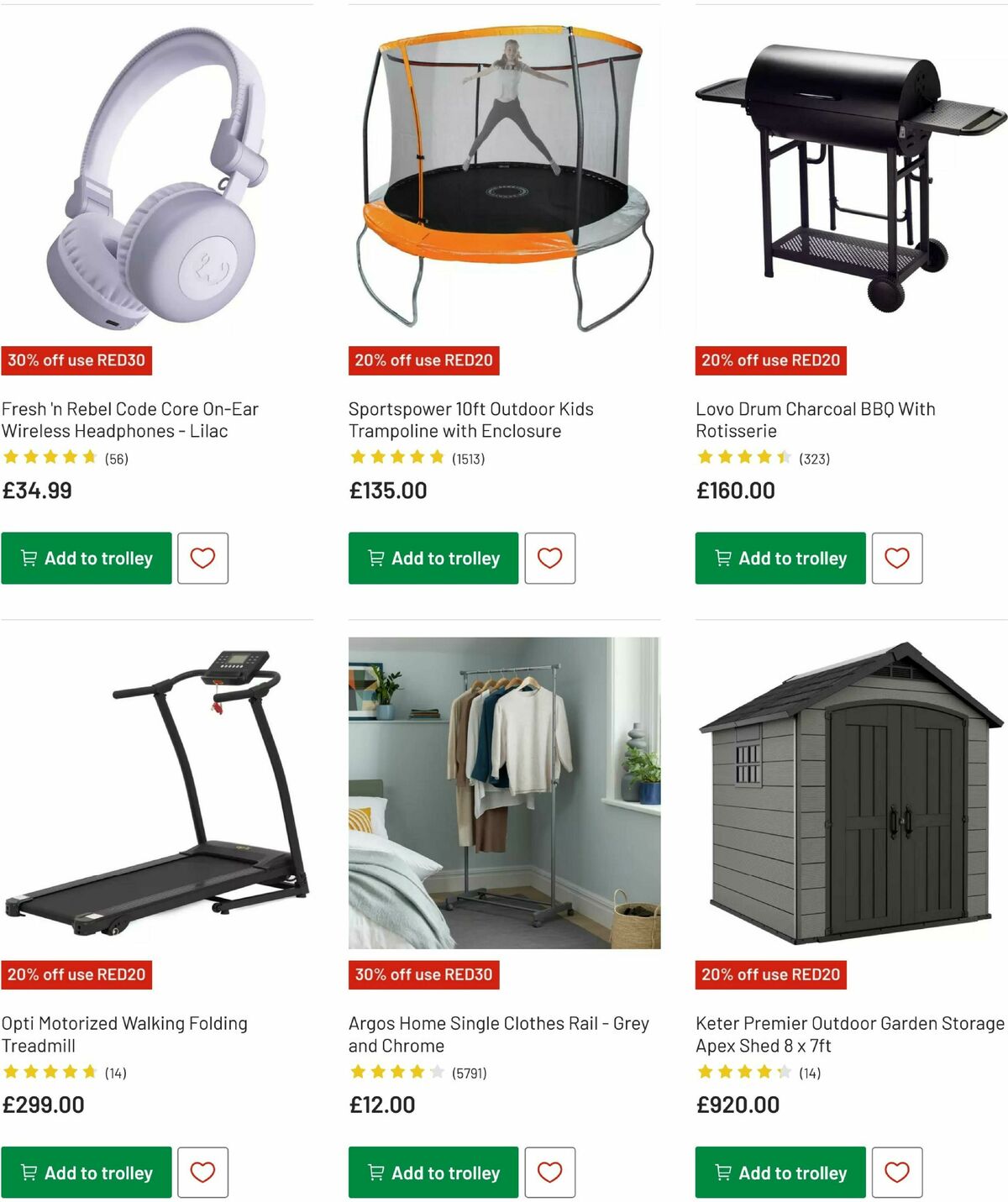 Argos Offers from 17 February