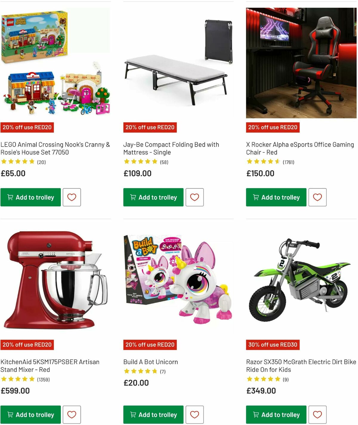 Argos Offers from 17 February