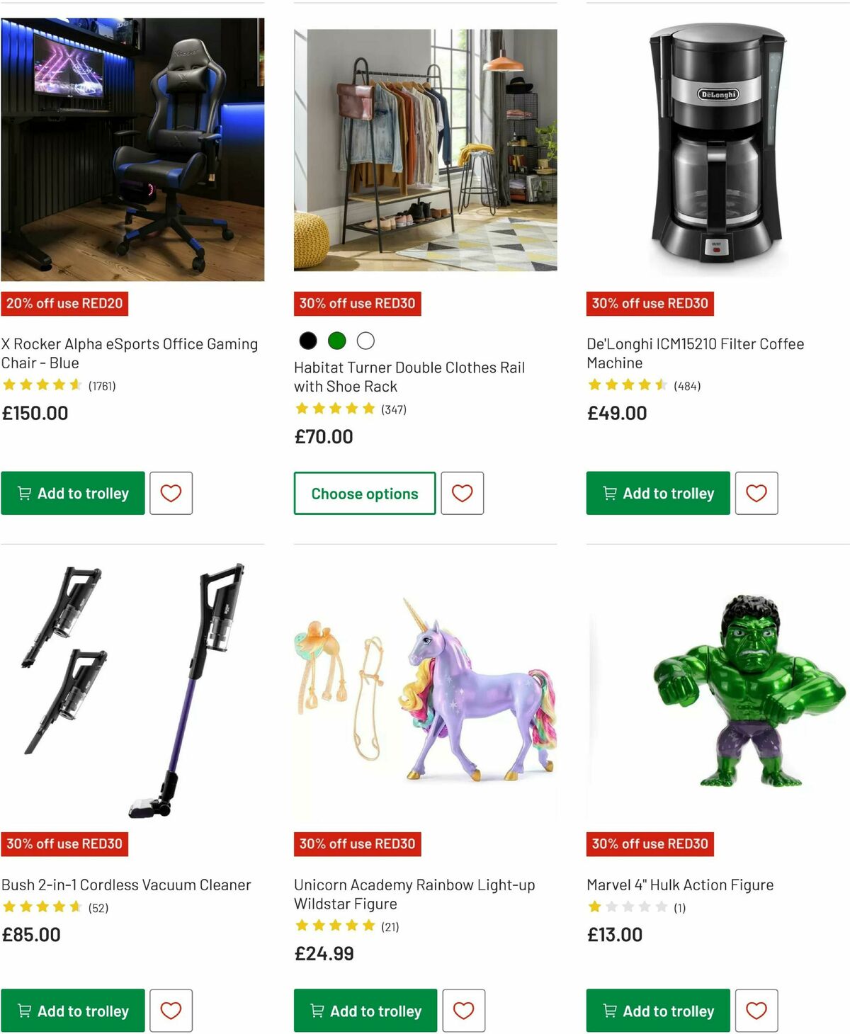 Argos Offers from 17 February