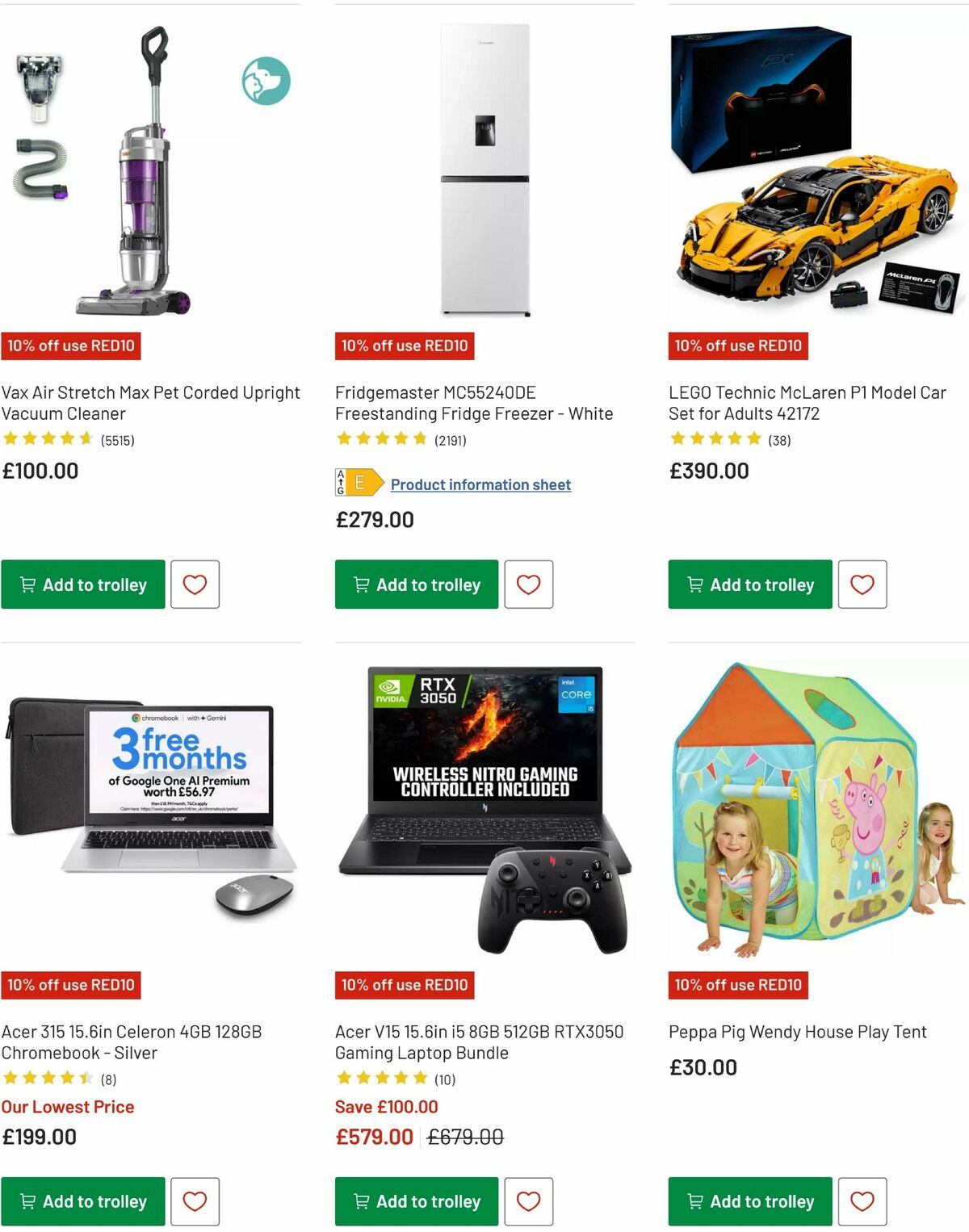 Argos Offers from 17 February