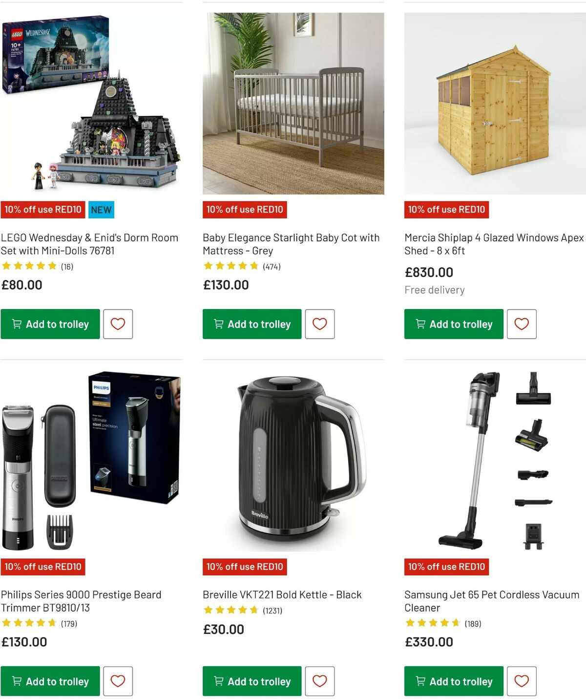 Argos Offers from 17 February