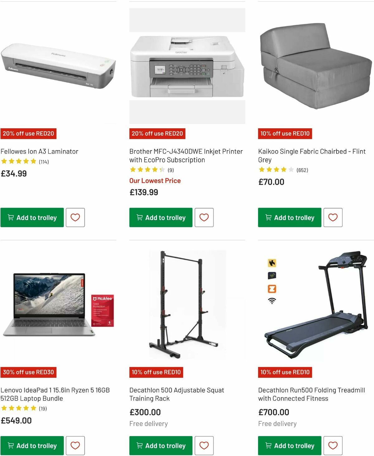 Argos Offers from 17 February