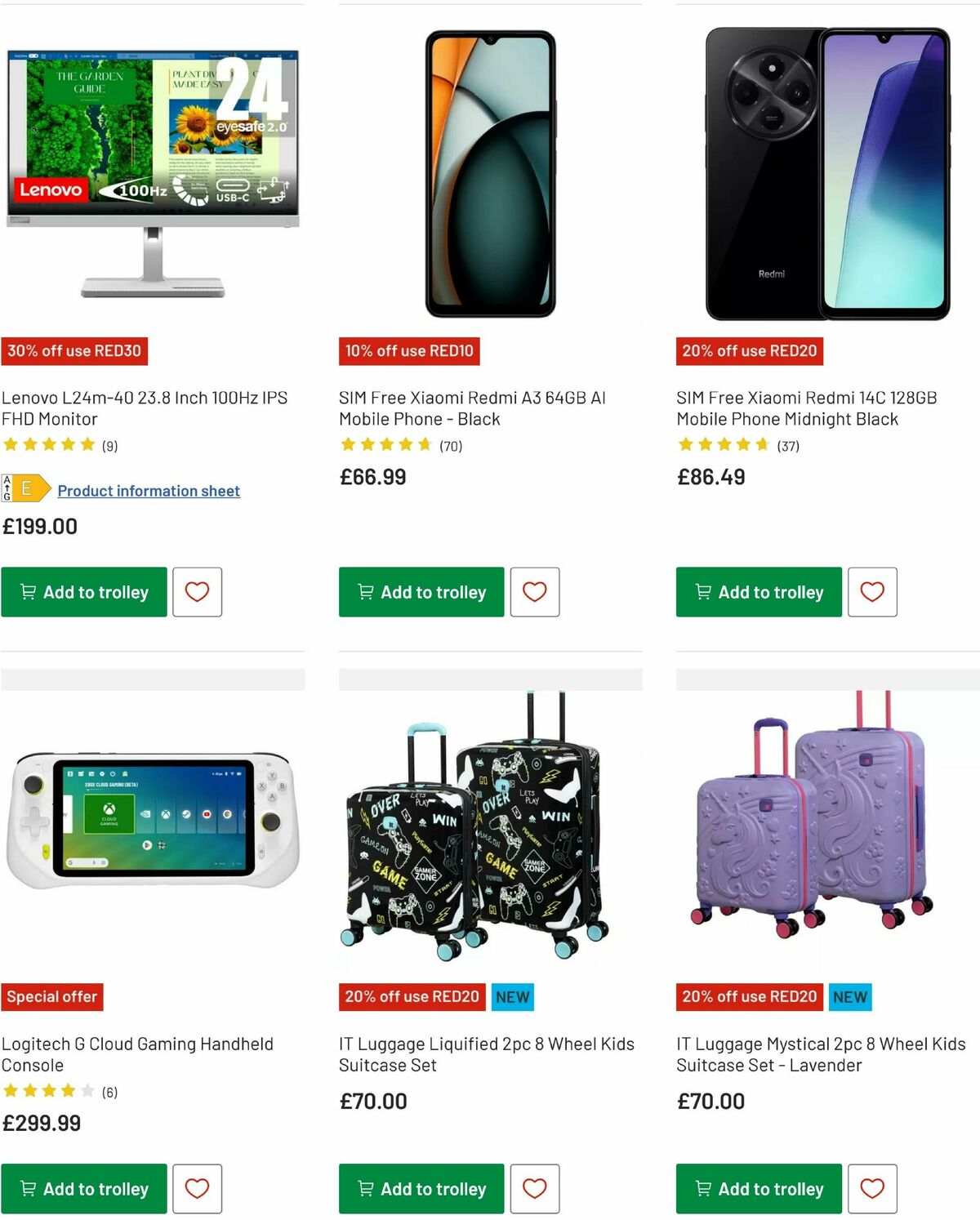 Argos Offers from 17 February