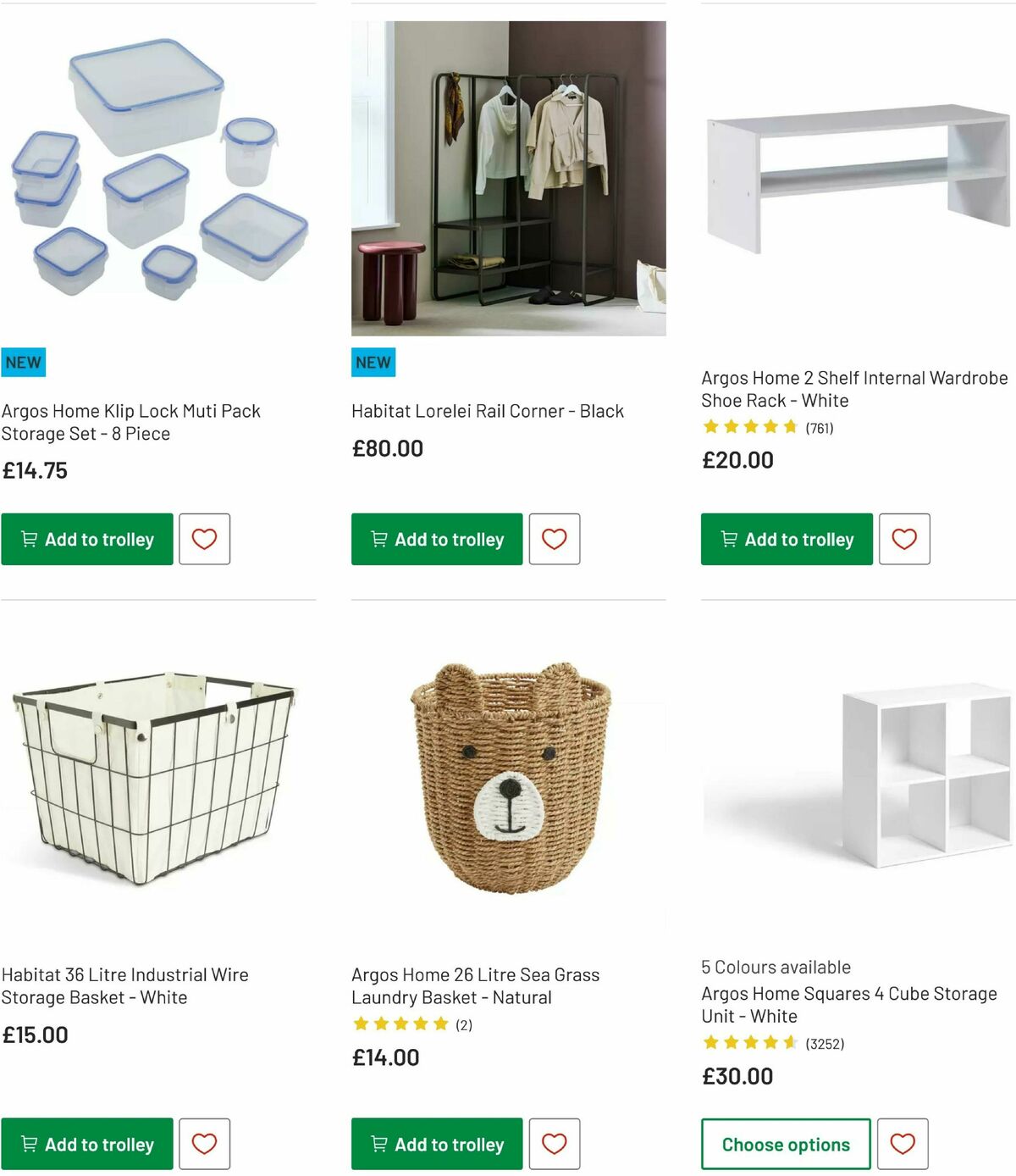 Argos Offers from 26 February