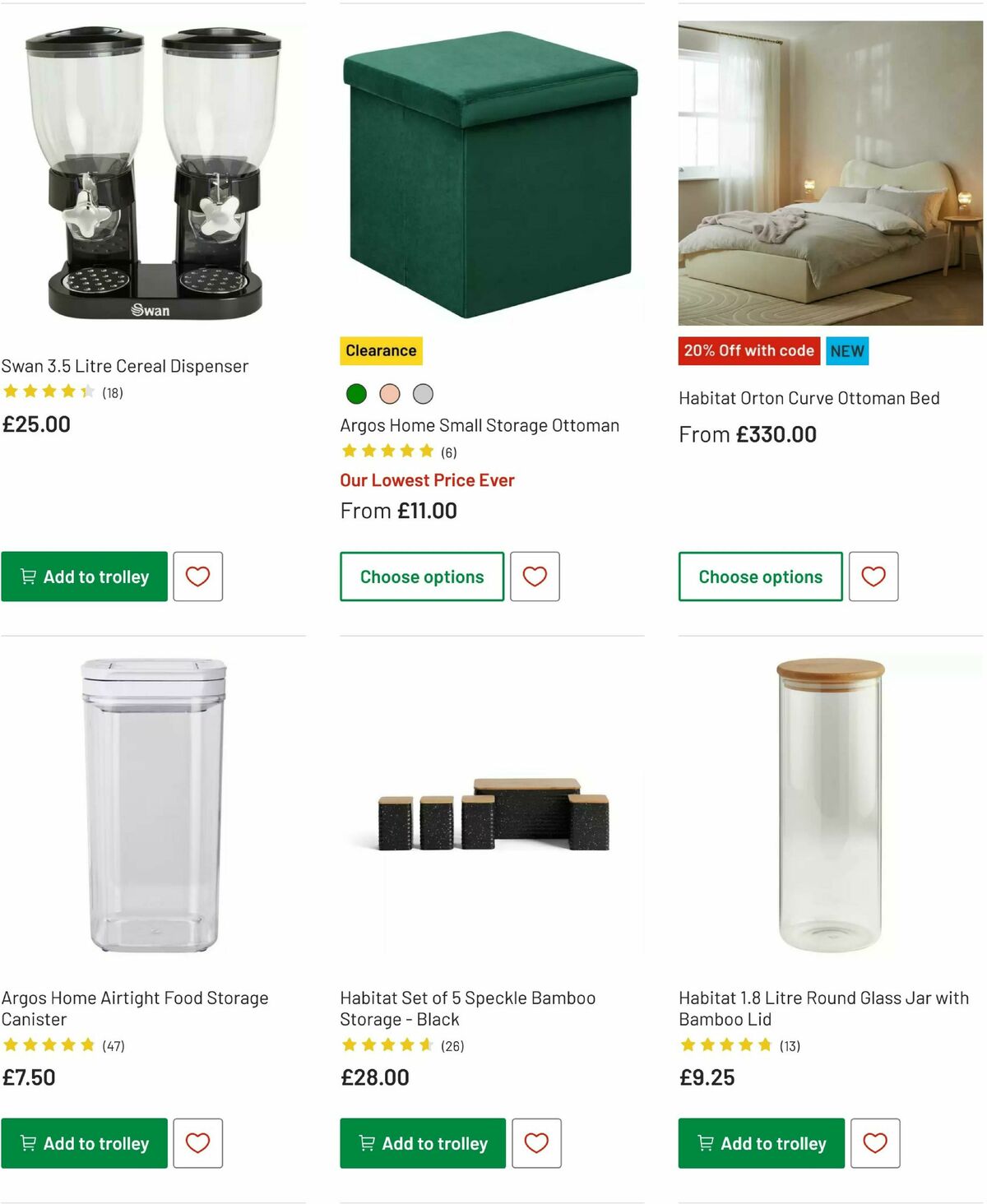 Argos Offers from 26 February