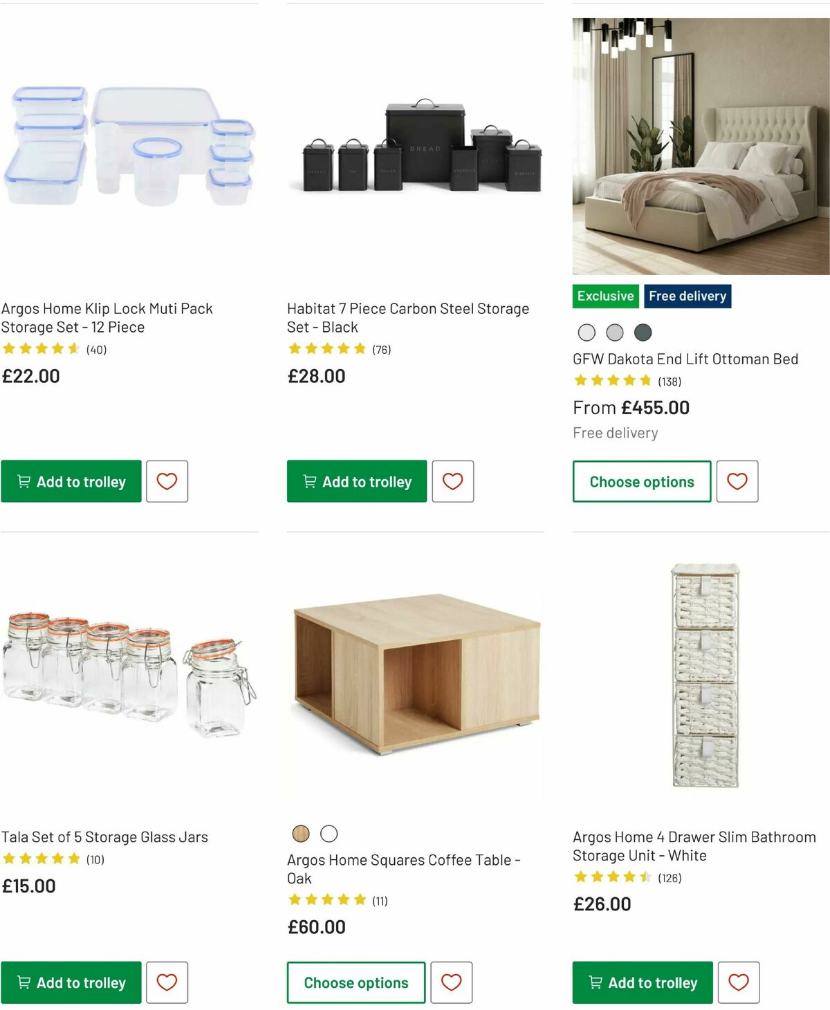 Argos Offers from 26 February