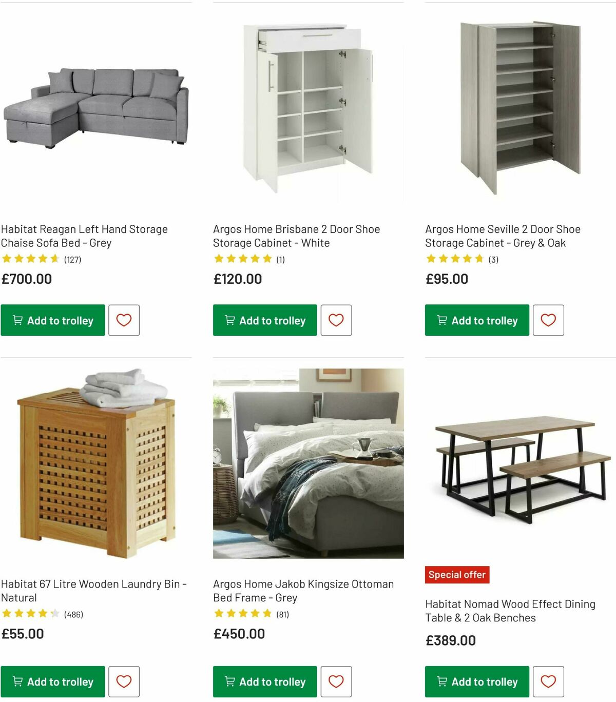 Argos Offers from 26 February