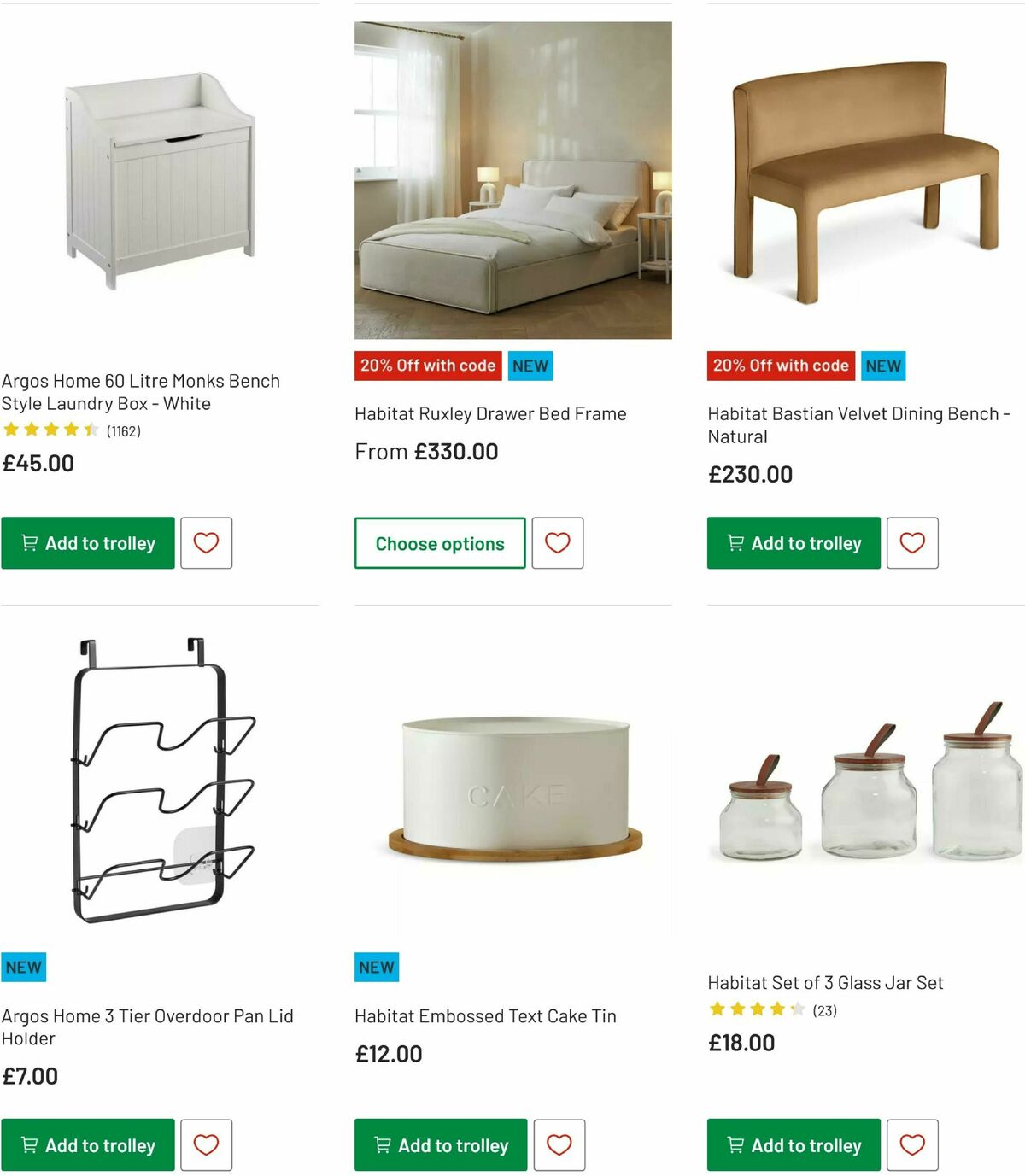 Argos Offers from 26 February