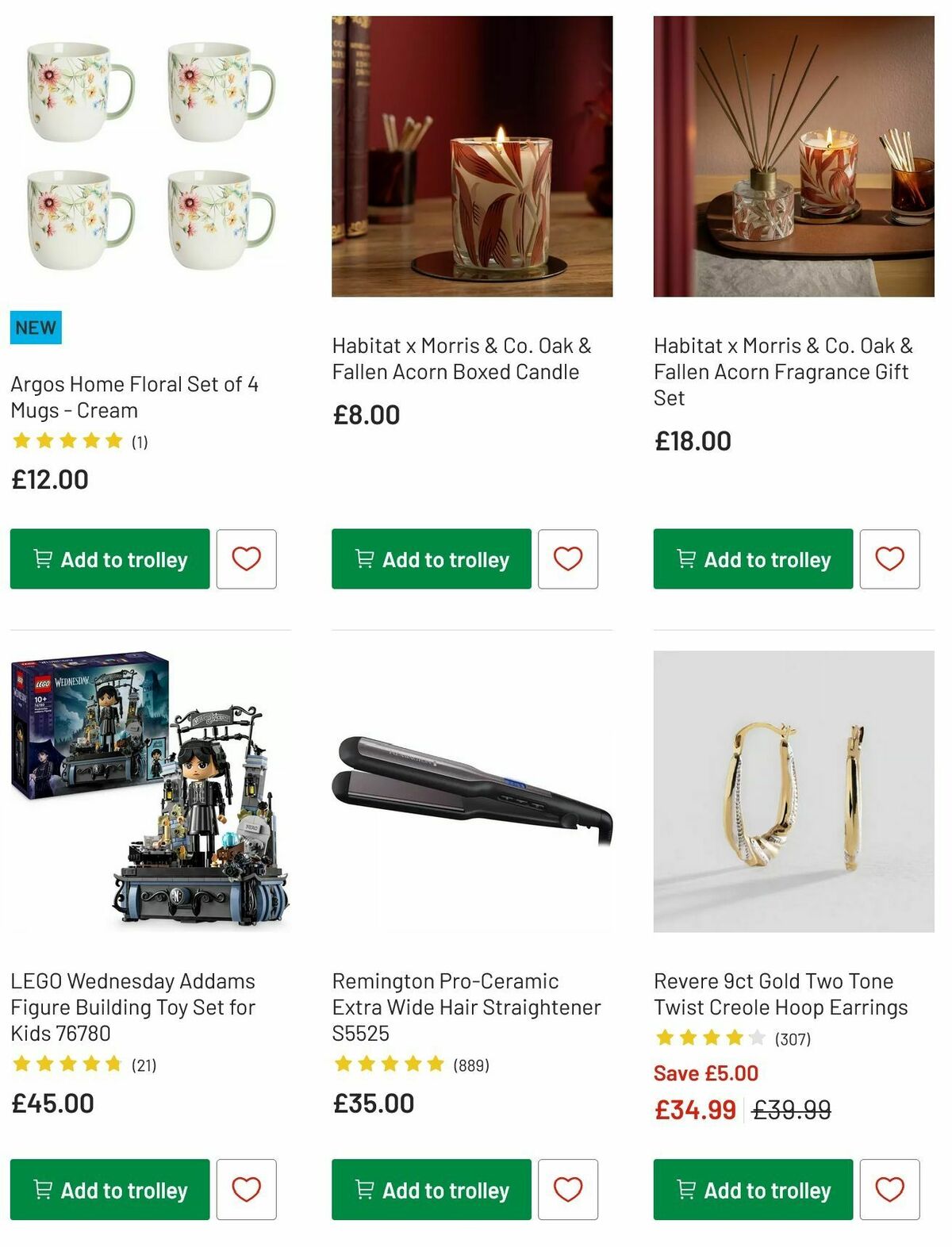 Argos Mother's Day Offers from 11 March