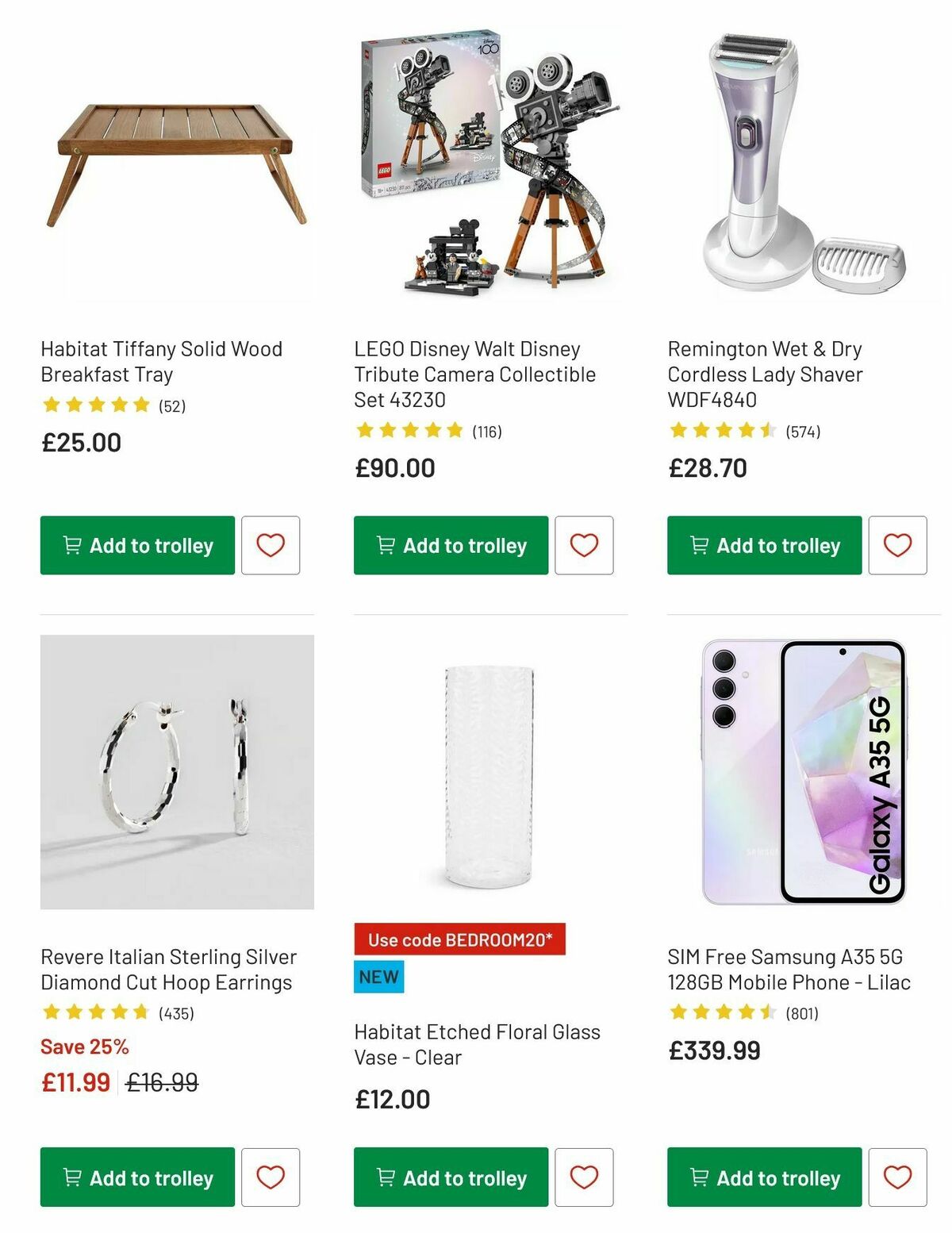 Argos Mother's Day Offers from 11 March