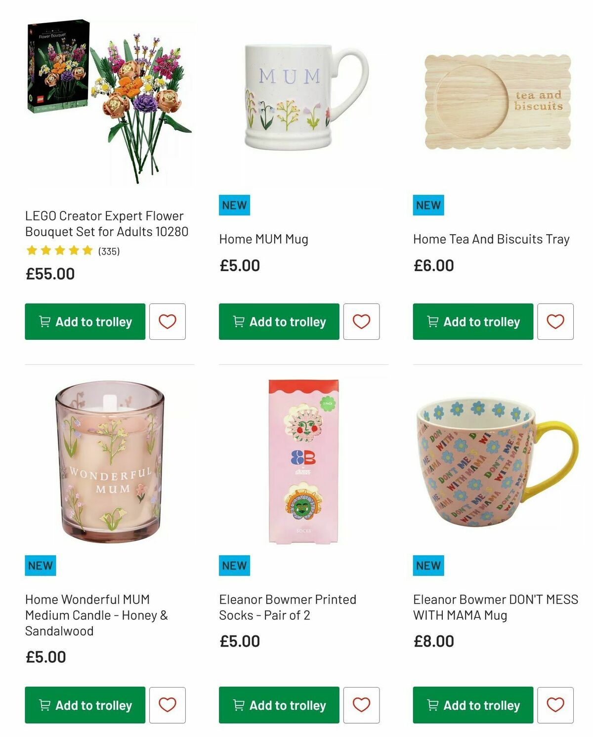 Argos Mother's Day Offers from 11 March