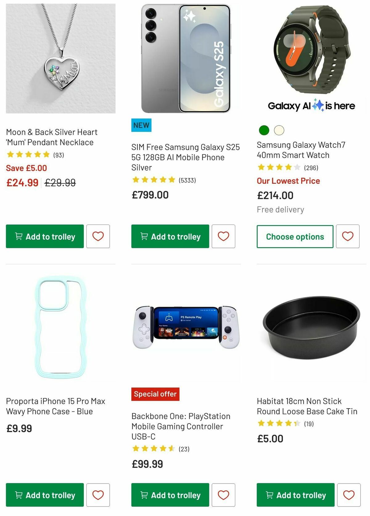 Argos Mother's Day Offers from 11 March