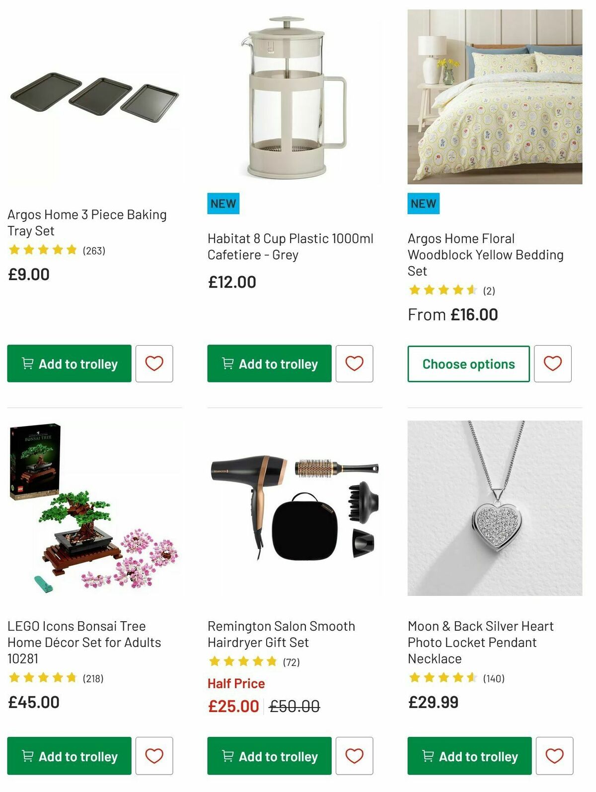 Argos Mother's Day Offers from 11 March