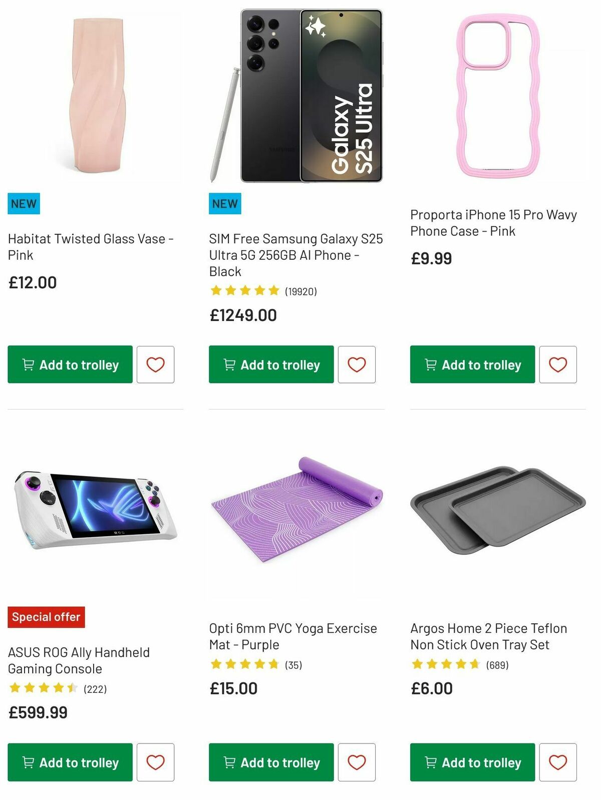 Argos Mother's Day Offers from 11 March