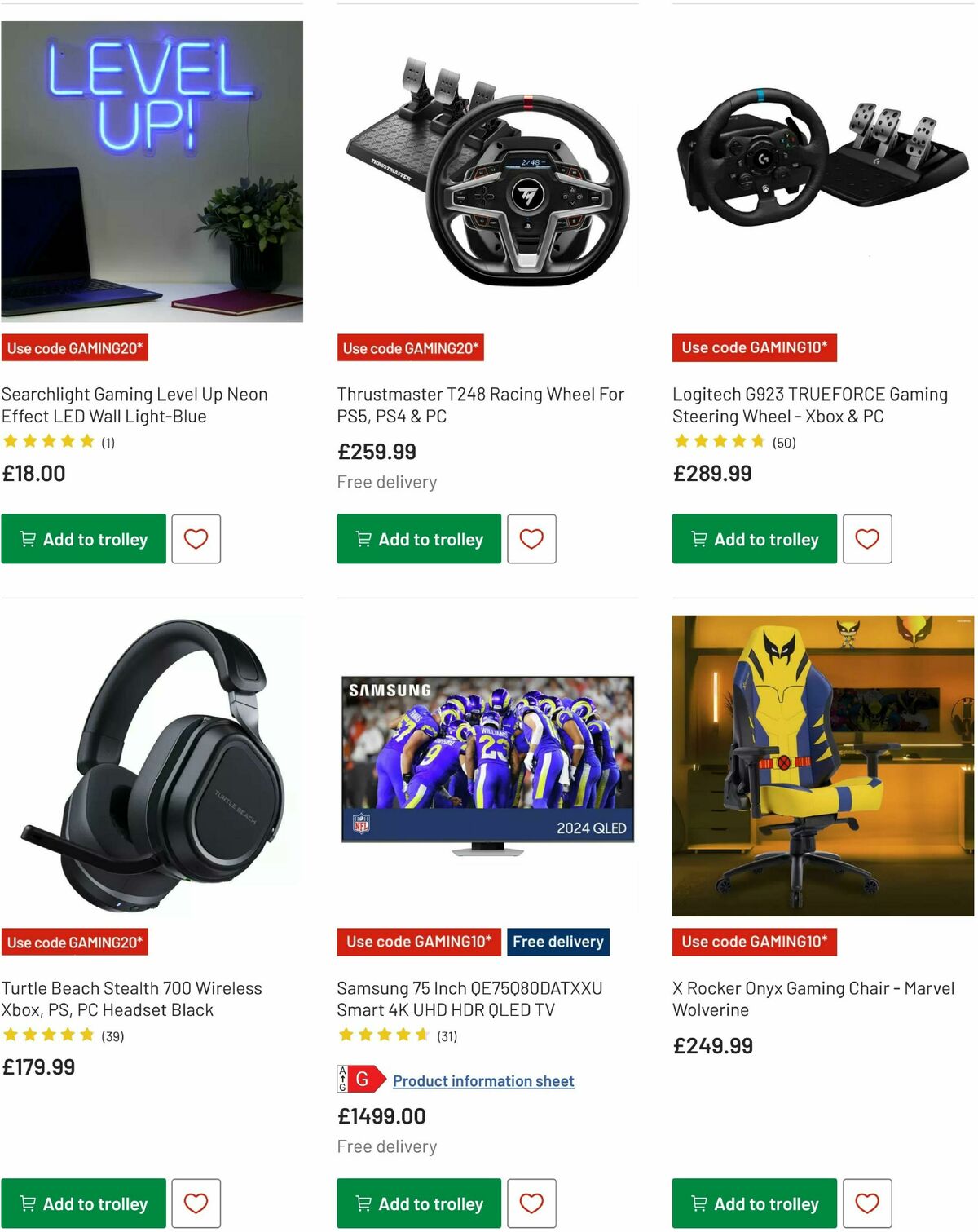 Argos Offers from 24 March