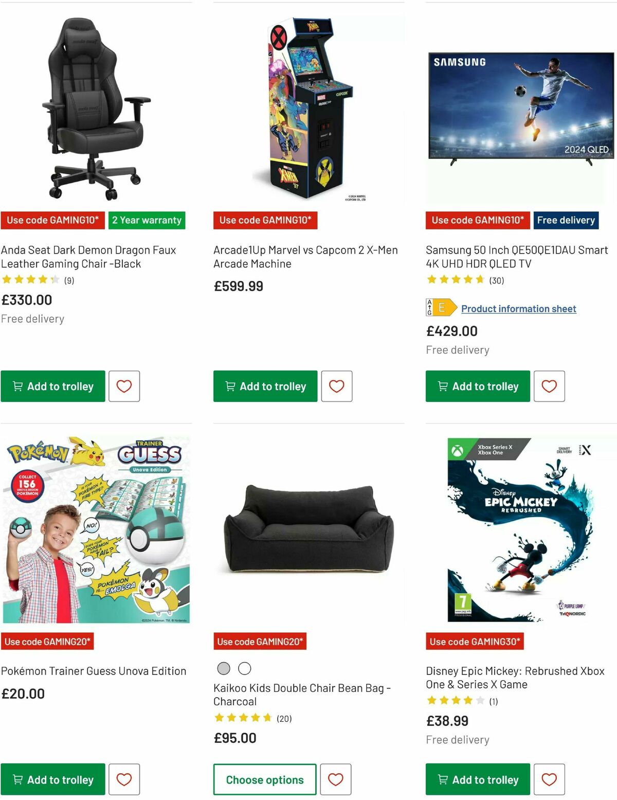 Argos Offers from 24 March
