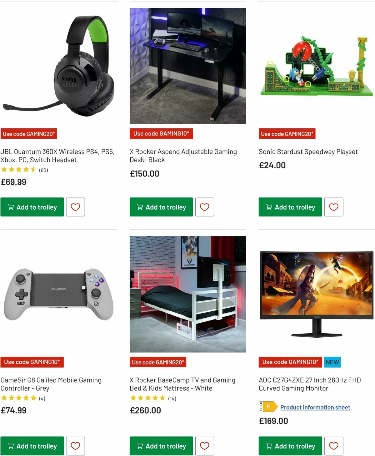 Argos Offers from 24 March